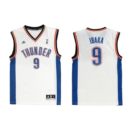 Adidas Camiseta Réplica Serge Ibaka Oklahoma (blanco)