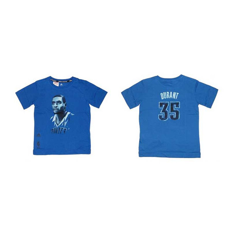 Adidas Camiseta NBA Kevin Durant Graphic Player Niño (azul)