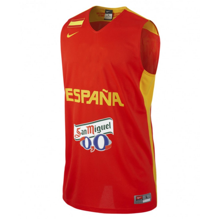 Camiseta Selección Española de Baloncesto (600/rojo/amarillo)