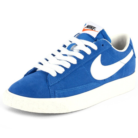 Nike Blazer Low Premium Sude (403/azul/blanco hueso)