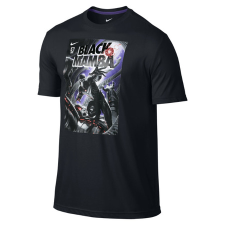 Kobe Hero Tee "Black Mamba"  (010/negro/purple)