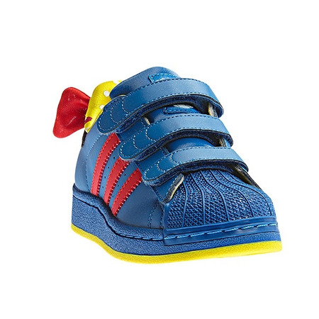 Adidas Superstar Disney Blanca Nieves CF K (azul/rojo/amarillo)