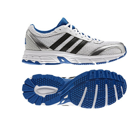 Adidas Running Vanquish 6 (blanco/plata/negro/azul)