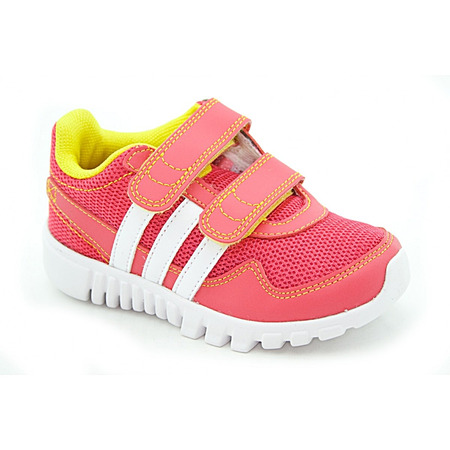 Adidas STA Fluid 2 CF Infantil (Rosa/Blanco/Amarillo)