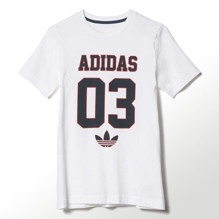 Adidas Originals Camiseta Niño Concrete Jungle (blanco)