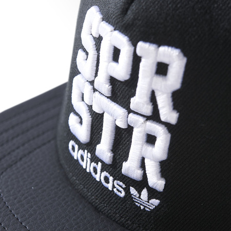 Adidas Originals Gorra Superstar Snap-Back (negro/blanco)