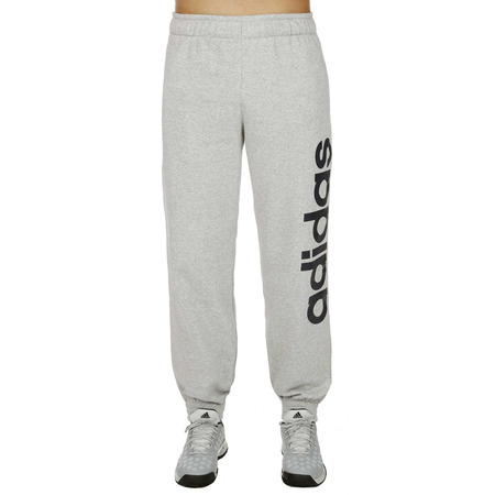 Adidas Pantalón Sport Essentials Linear Regular (gris/marino)