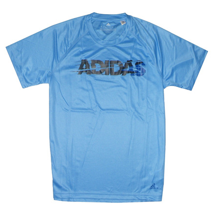 Adidas Camiseta Climalite Base Logo (azul)