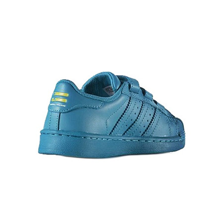 Adidas Originals "Pharrell Williams" SUPERSTAR Supercolor Pack CF C (turquesa)