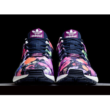 Adidas Originals ZX Flux K "Sprint" (azul tinta/fucsia/multicolor)