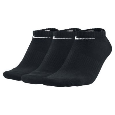 Nike Calcetines Cotton Non-Cushion No Show 3PP(negro)