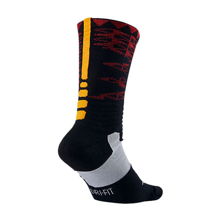 Calcetines Lebron Hyperelite Basket (013/black/gold)