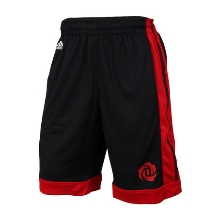 Adidas Short D-Rose Got It (negro/rojo)