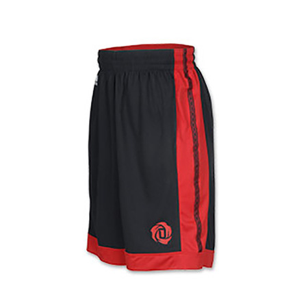 Adidas Short D-Rose Got It (negro/rojo)