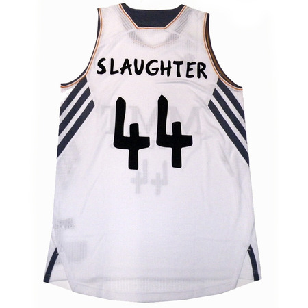 Camiseta Slaughter Real Madrid Basket 13/14 (blanco)