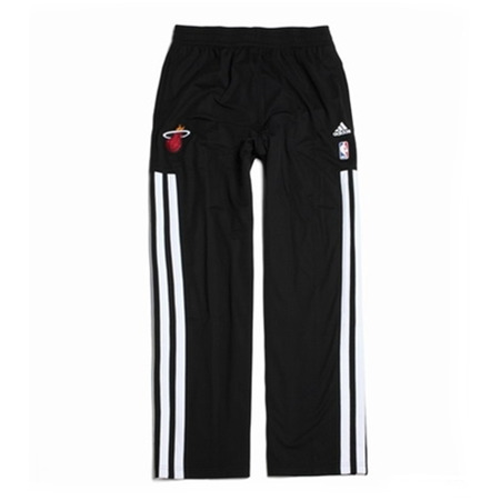 Adidas Pantalón On-Court Miami Heat (negro/rojo)