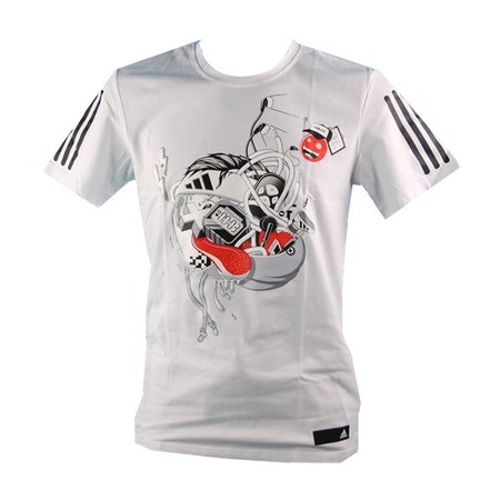 Adidas Camiseta YS Graphic (blanco)