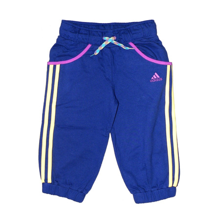 Adidas Pantalón Y Girls Beach 3/4 (priinblue/amarillo)