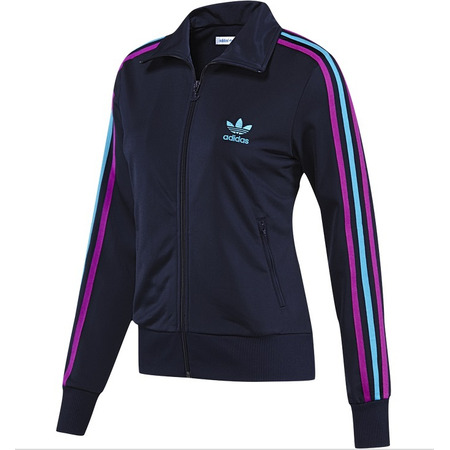 Adidas Firebird Track Top Mil (marino/turquesa/fuxia)