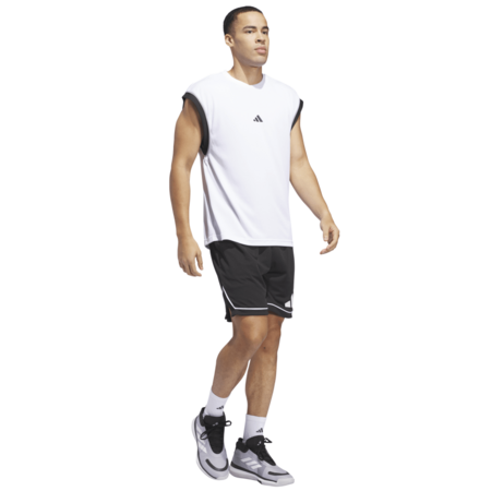 Adidas Basketball Badge of Sport Shorts "Black-White"