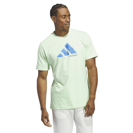 Adidas Basketball Court Therapy Graphic "Pastel Light Green"