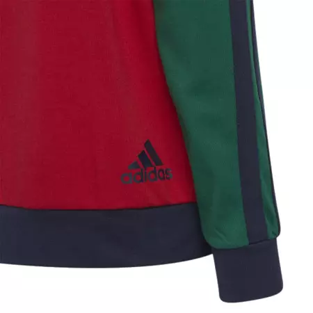 Adidas Basketblall Young Lil Stripe Hoodie "Team Victory Red"