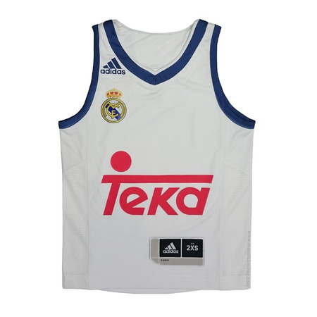 Adidas Camiseta Basket 1º Equipacion Niñ@ Real Madrid 2016/17 (Balcri/Mornat)