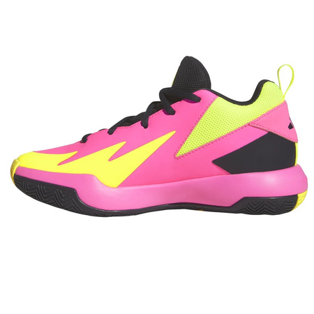 Adidas Cross Em Up Select Jr. "Lucid Pink-Lucid Lemon"