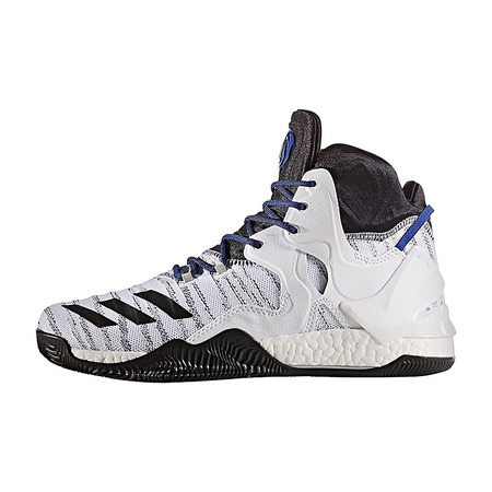 Adidas D Rose 7 Primeknit "Thunderbolt" (white/black/azulón)