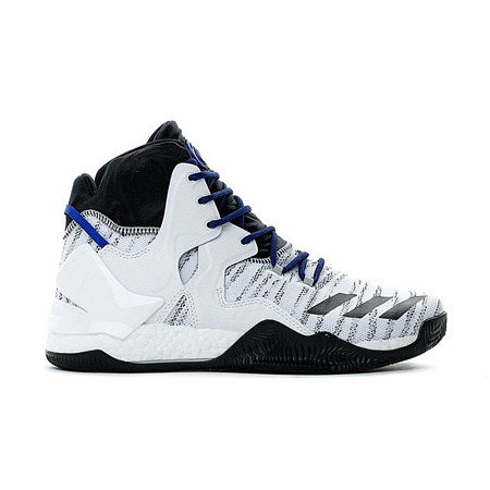 Adidas D Rose 7 Primeknit "Thunderbolt" (white/black/azulón)