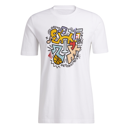 Adidas Donovan Mitchell DON Issue #3 NYC Tee "White"