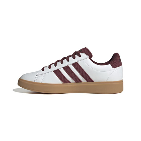 Adidas GRAND COURT 2.0 "White-Burgundy"