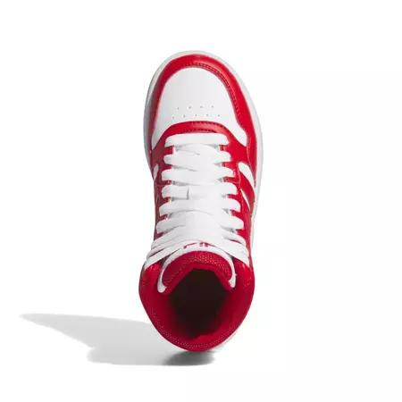 Adidas Kids Hoops 3.0 Mid "White-Red"