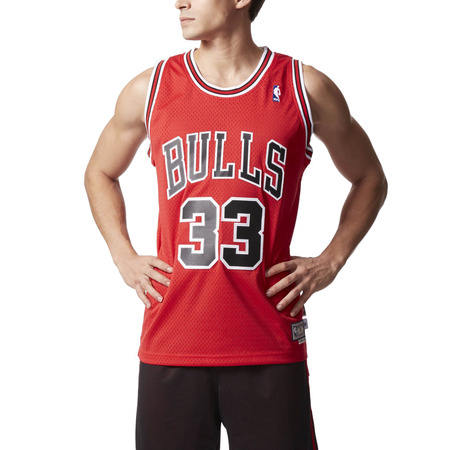 Adidas NBA Swingman Retired Chicago Bulls Pippen #33# (rojo)