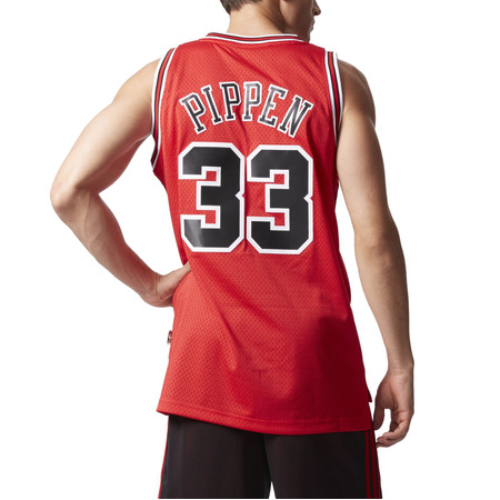 Adidas NBA Swingman Retired Chicago Bulls Pippen #33# (rojo)