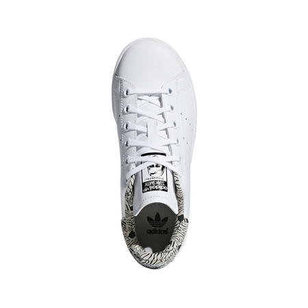 Adidas Origials Junior Stan Smith "Zebra Stripes"  (white)