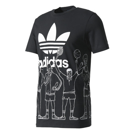 Adidas Originals Block Party Graphic Tee (black)