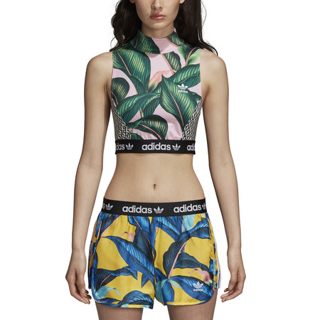 ADIDAS ORIGINALS BRA TOP W  "TROPICAL LEAF" (MULTICOLOR)