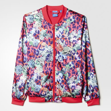 Adidas Originals Chaqueta S Rose Satin J (multicolor/white)