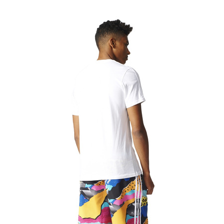 Adidas Originals L.A Box Graphic Trefoil Tee (white/multicolor)