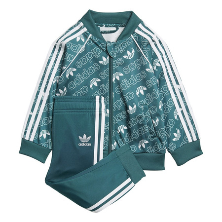 Adidas Originals Monogram Trefoil SST Set Infats (Noble Green/White)