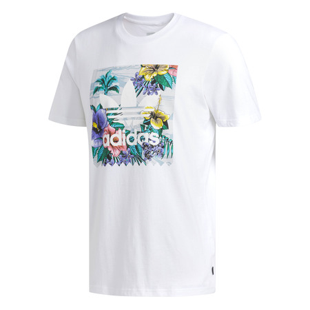 Adidas Originals Skaters Floral Tropical Tee (white)