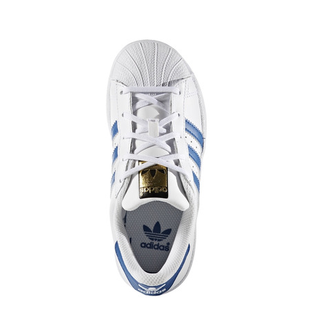 Adidas Originals Superstar Foundation Junior (blanco/azul/oro)