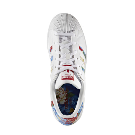 Adidas Originals Superstar W "Chita Oriental" (white/power red/multicolor)