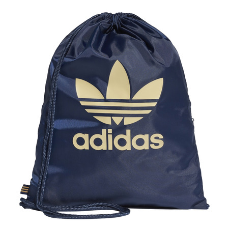 Adidas Originals Trefoil Gym Sack (Collegiate Navy / Raw Sand)