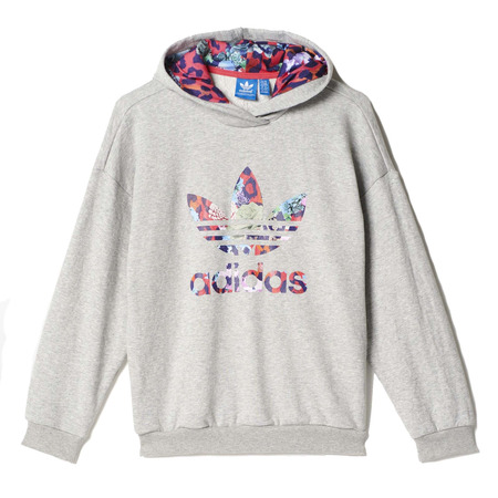 Adidas Originals Youth Hoodie S Rose (grey/multicolor)