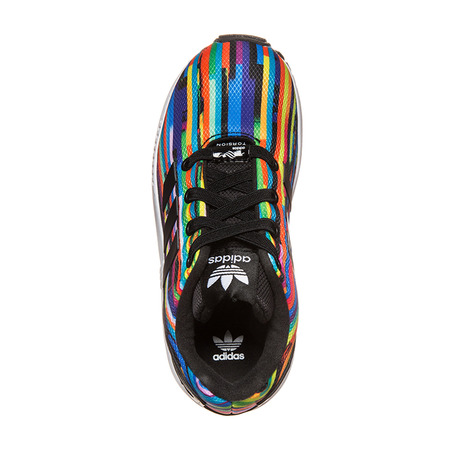 Adidas Originals ZX Flux EL Infants "Digital Noise" (core black/white/multicolor)