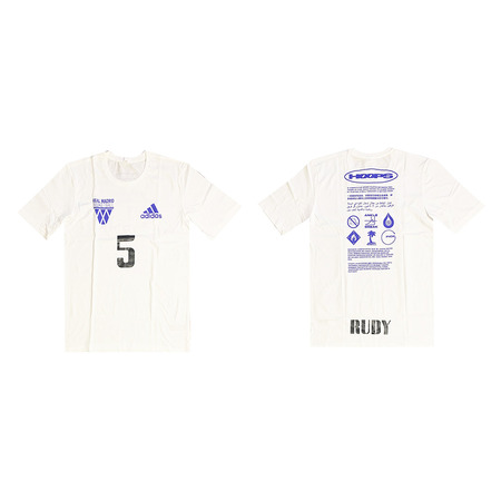 Adidas Real Madrid GFX Tee # 5 RUDY #