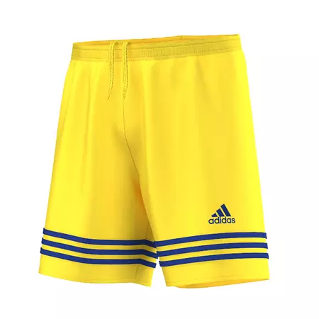 Adidas Short Niñ@ Entrada 14 Short   (amarillo/royal)