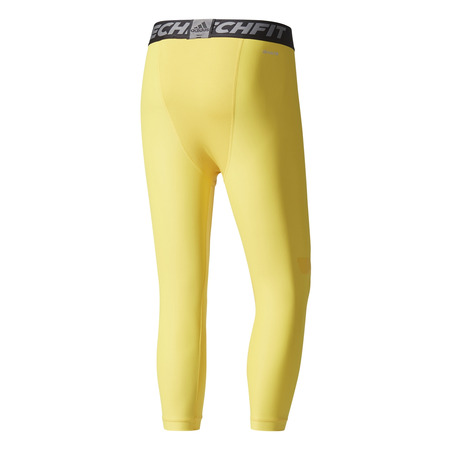 Adidas Techfit Chill 3/4 Tights (Yellow)